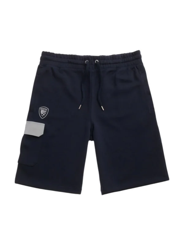 Blauer Shorts