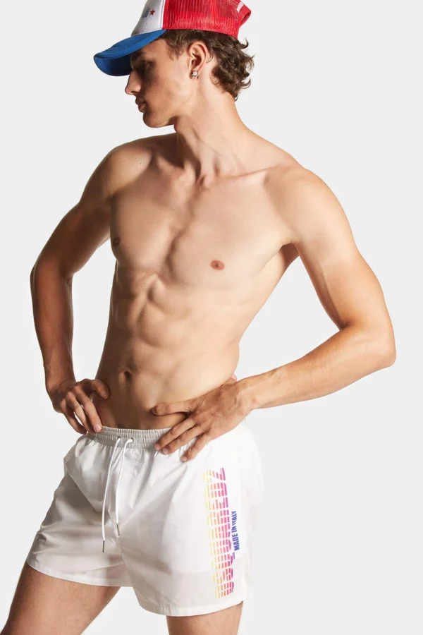 Dsquared Midi Boxer Swimsuit - Image 3
