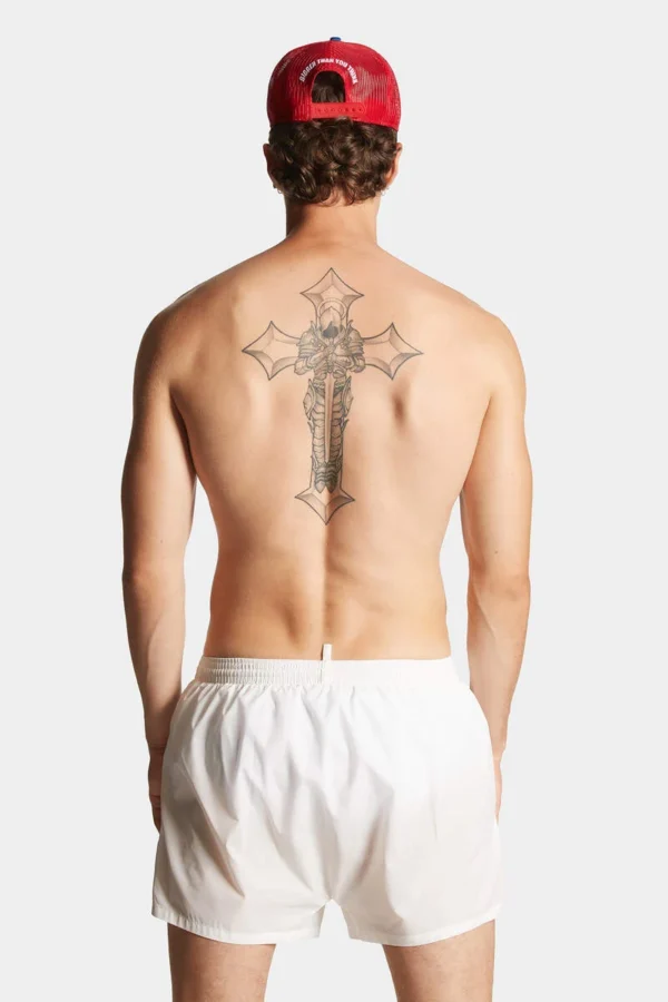 Dsquared Midi Boxer Swimsuit - Image 4