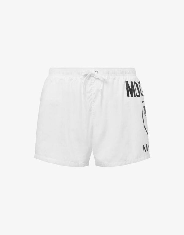 Moschino Double Question Mark Swim Shorts