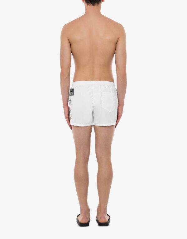 Moschino Double Question Mark Swim Shorts - Image 2