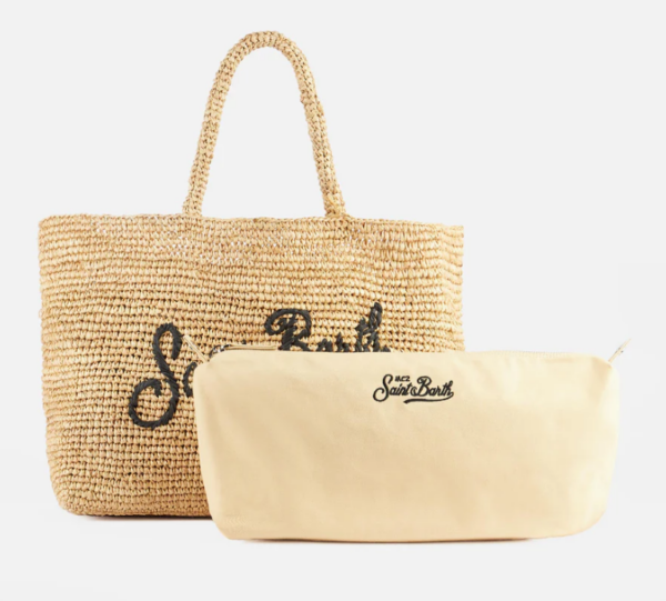 Saint Barth Raffia Beach Bag - Image 2