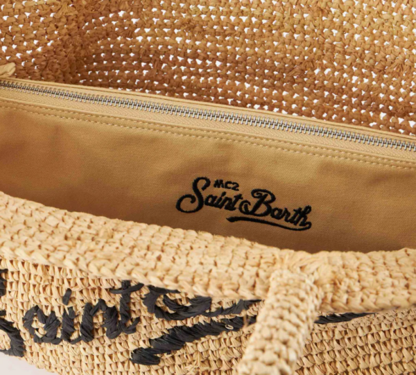 Saint Barth Raffia Beach Bag - Image 3
