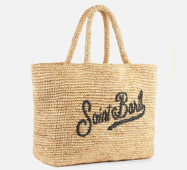 Saint Barth Raffia Beach Bag - Image 4