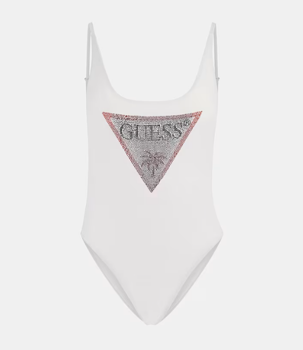 Guess One-Piece Rhinestone Swimsuit - Image 4
